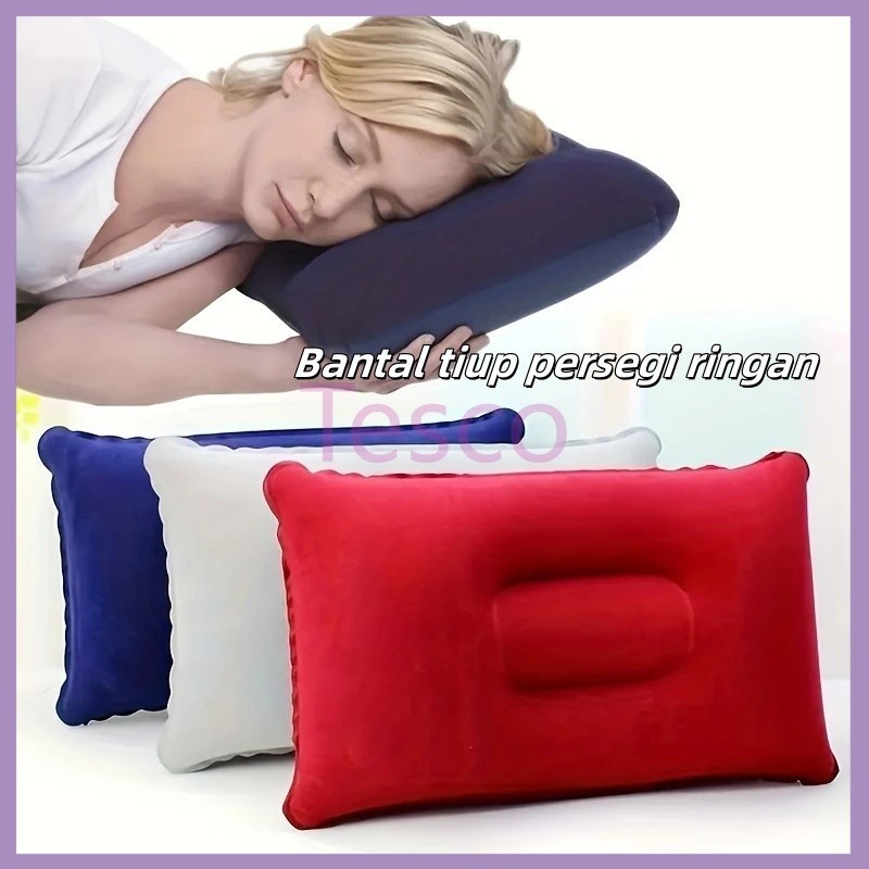 Bantal Angin Tiup/Bantal tiup persegi ringan/Bantal Angin Tiup Portable