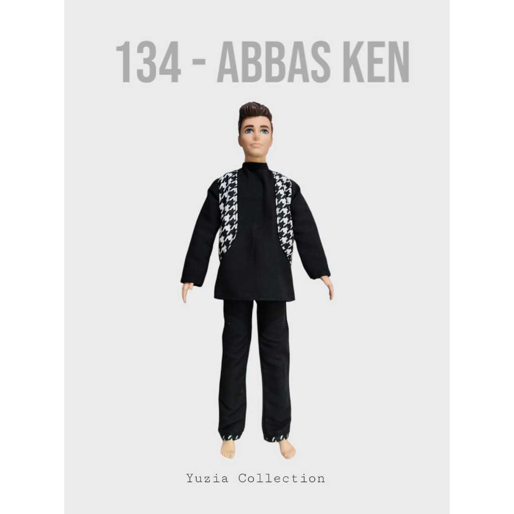 Kode Baju-134 - Abbas ken (Tanpa Boneka) untuk ken baju koko boneka ken