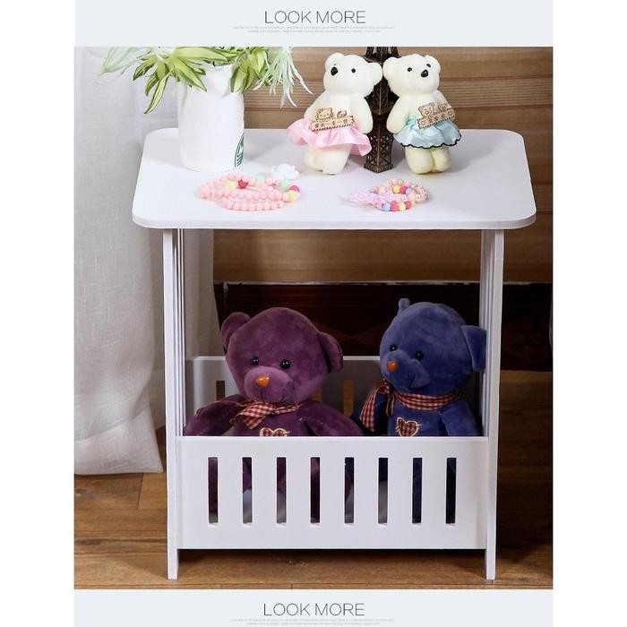 Meja Sudut Coffee Table Meja Ngopi Meja Majalah. - MEJA COFFE 1x