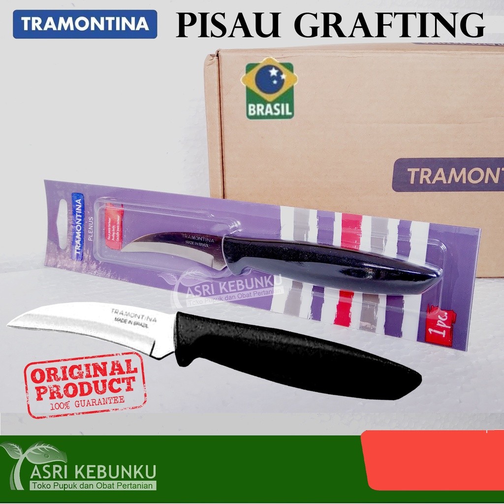 Tramontina Pisau Grafting , Okulasi, Stek ,Cangkok dan Bonsai  Original