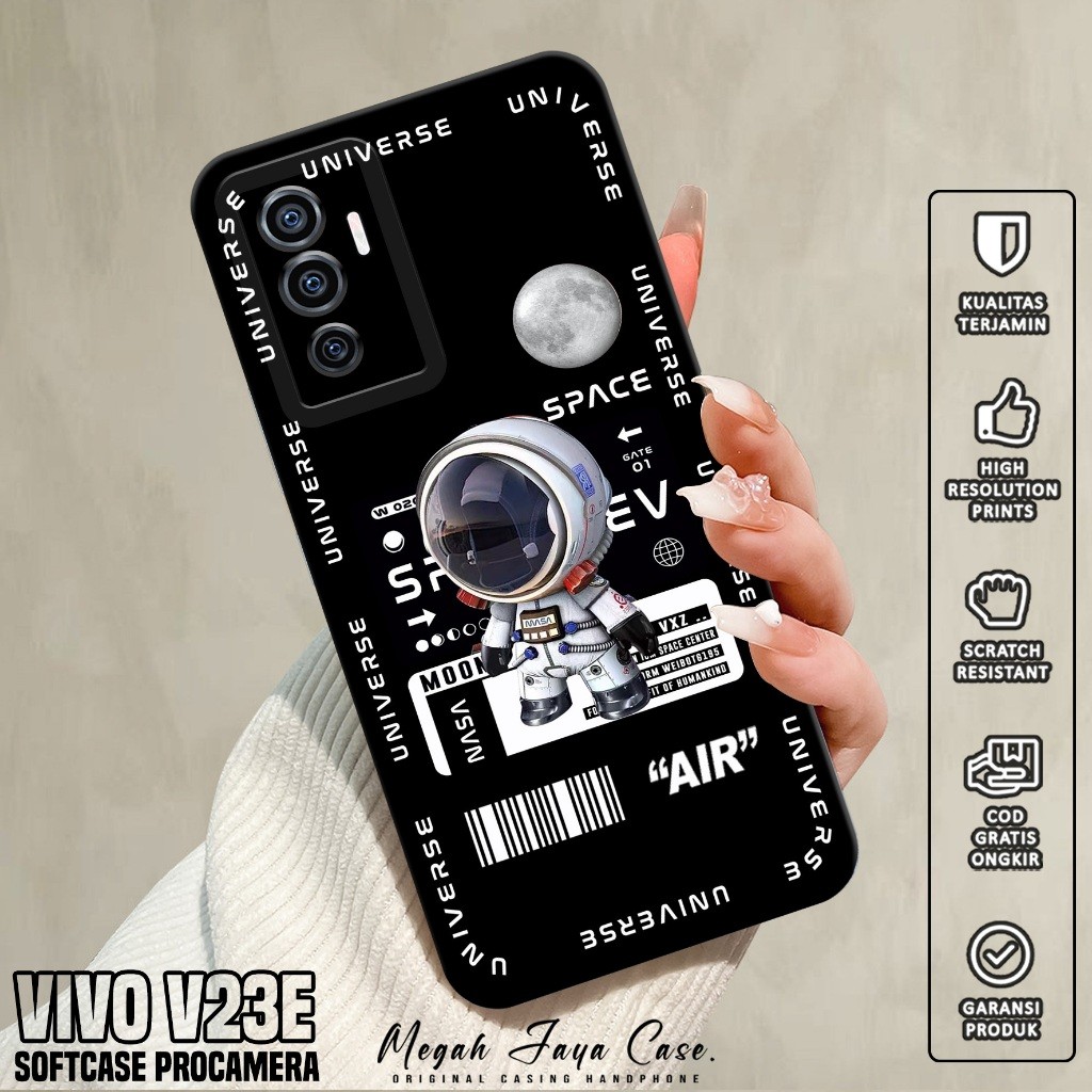 Softcase Hp VIVO V23E - Case Hp VIVO V23E Motif PLNT - Softcase Pro Camera - Silikon Hp VIVO V23E - 