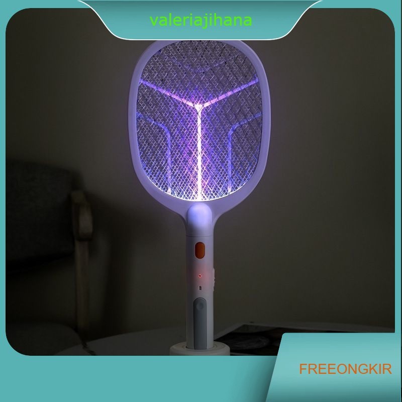 Raket Nyamuk 2 IN 1 Baterai Litium  /  Raket Nyamuk Recharge / Raket Nyamuk Multifungsi