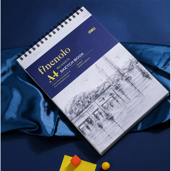 

Sketch Book/Buku Sketsa Vertikal Deli A4 Isi 60lembar Fenenolo Murah EC276