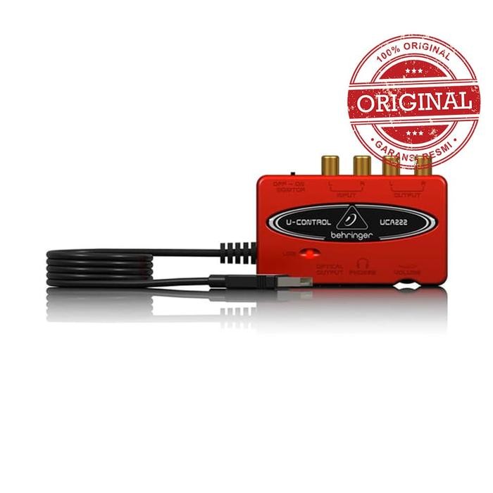 Behringer UCA222 Soundcard With Usb Audio Interface