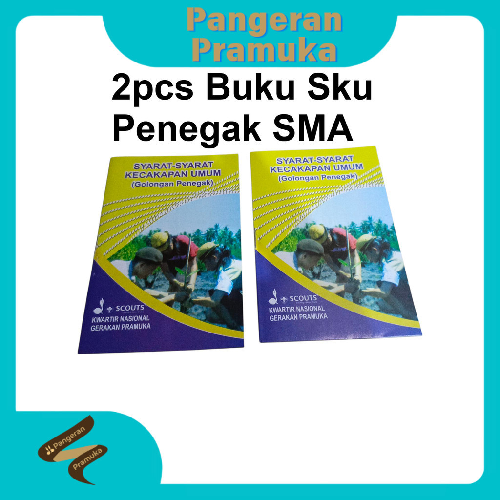 Buku Sku Penegak 2pcs Kuning SMA Pramuka HVS