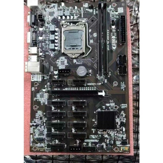Motherboard B250 BTC Mining 12 Slot VGAZFKOMP