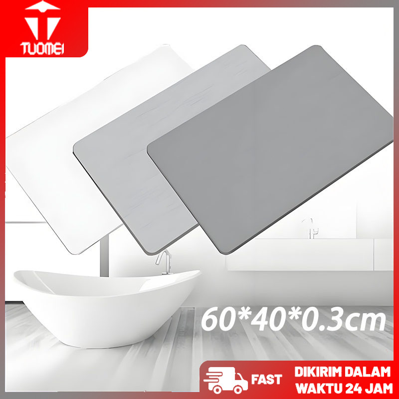 Keset Kamar Penyerap Keset Anti Slip Serap Air Anti Anti Bakteri Anti Slip Bath Mat