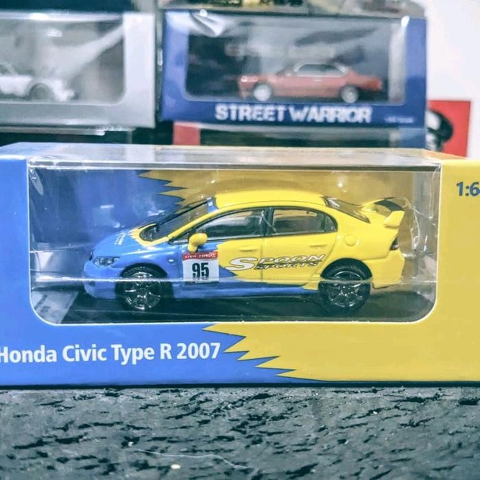 Diecast DCT Diecast Team Honda Civic Type R FD2 Spoon Livery Segel