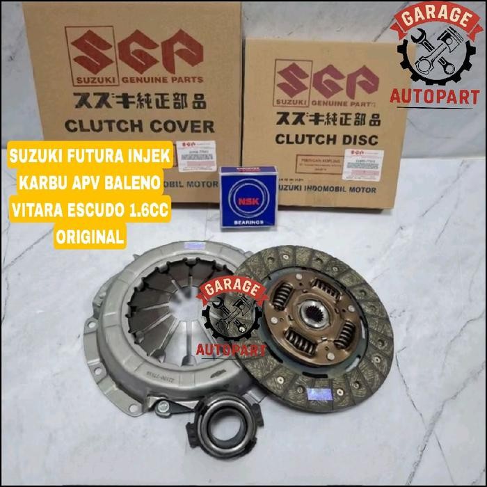 KAMPAS KOPLING SET SUZUKI FUTURA INJEKSI 1.5CC KARBU APV ORIGINAL