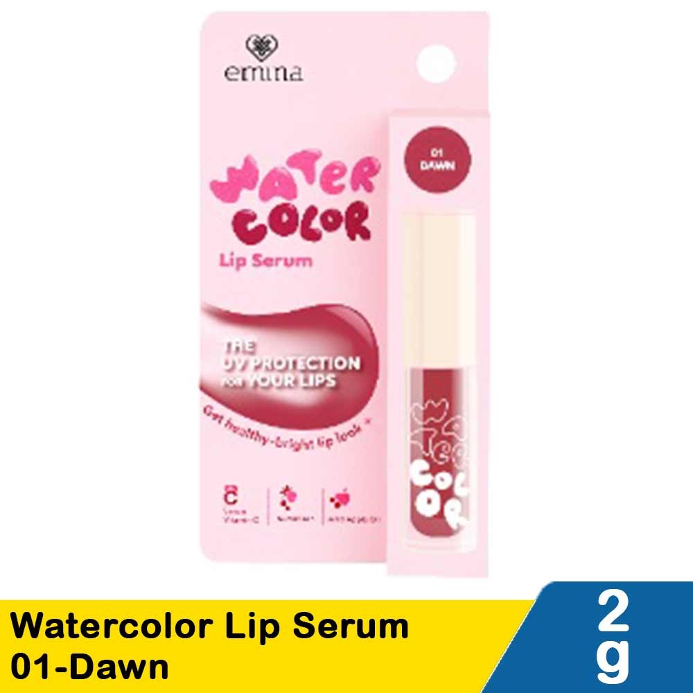 EMINA WATERCOLOR LIP SERUM 01-DAWN 2g