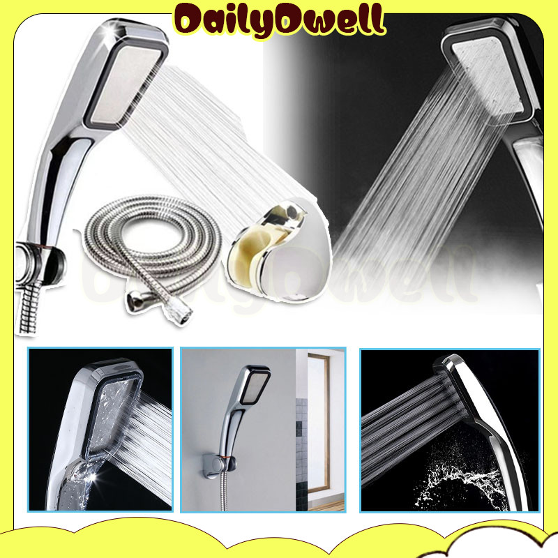 shower mandi 3in1 simple set/kepala shower aerator paket/kepala shower aerator paket/
