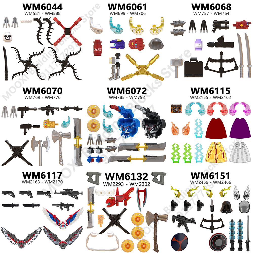 WM6151 Action Figure Adult Building Blocks Set WM6044 WM6061 WM6068 WM6070 WM6072 WM6115 WM6117 WM61
