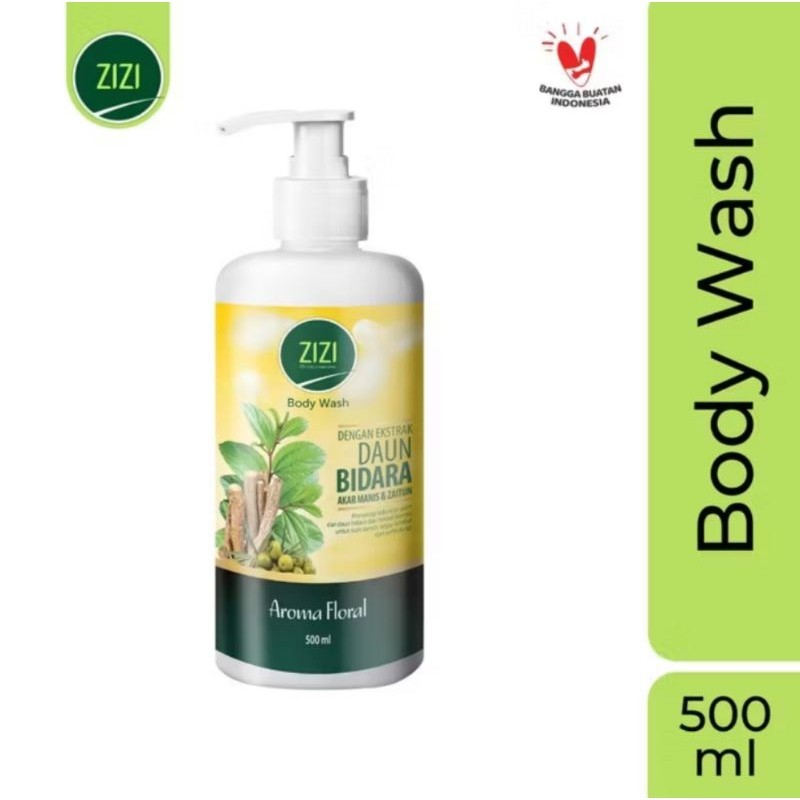 BODYWASH  AROMA FLORAL  Zizi Ektrat Daun Bidara 500 ml