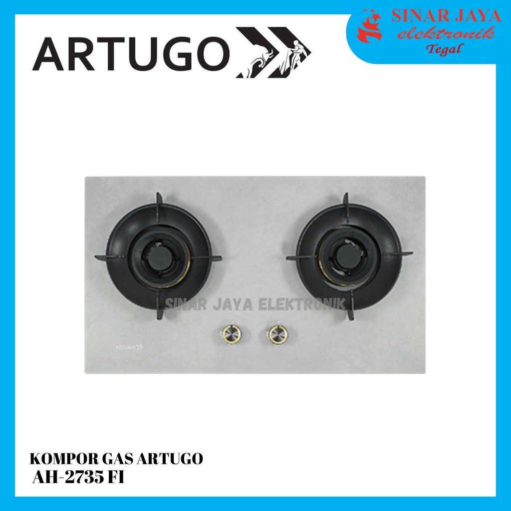 KOMPOR GAS ARTUGO AH-2735FI LOTUS Flame / KOMPOR GAS ARTUGO TANAM
