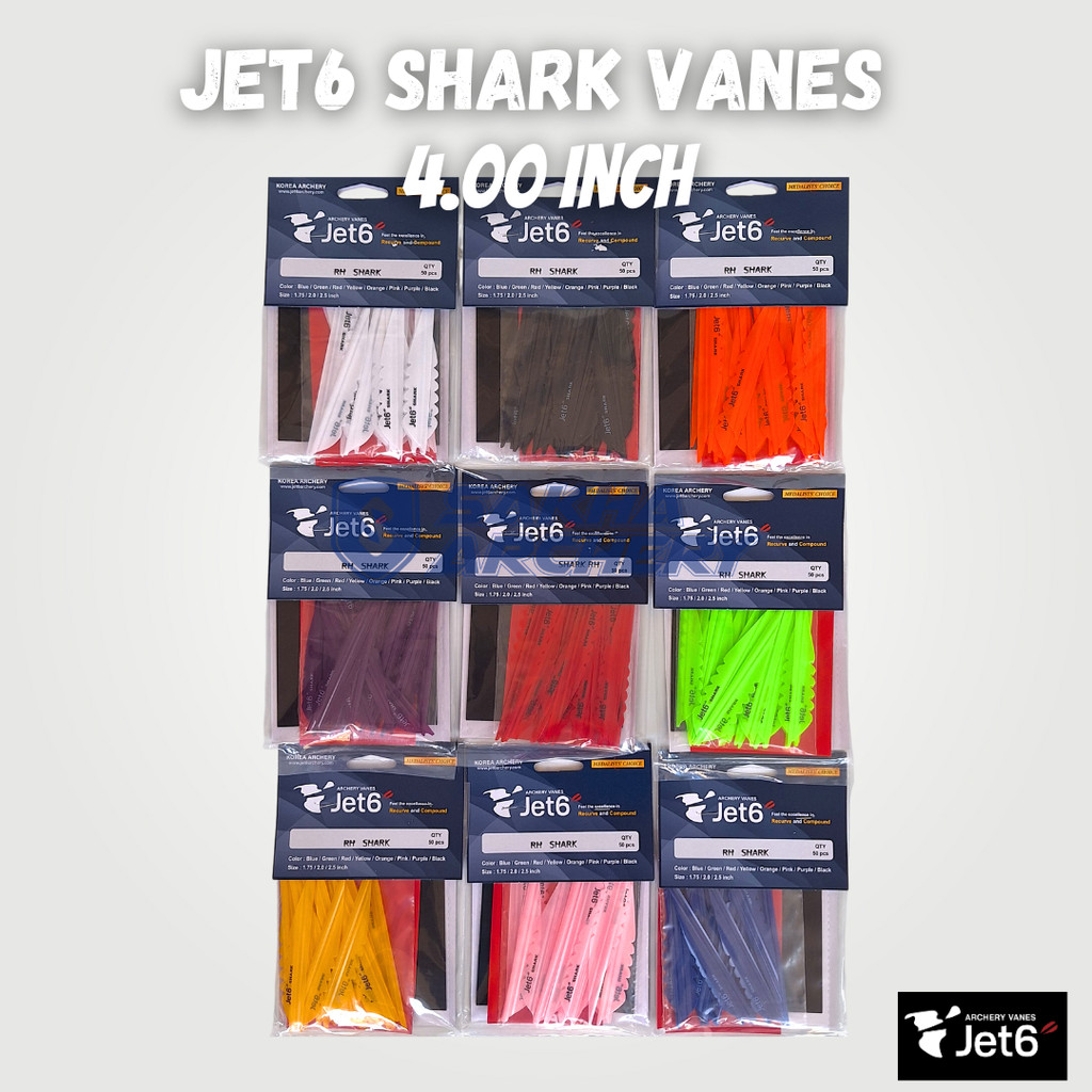Jet 6 Shark Vanes RH