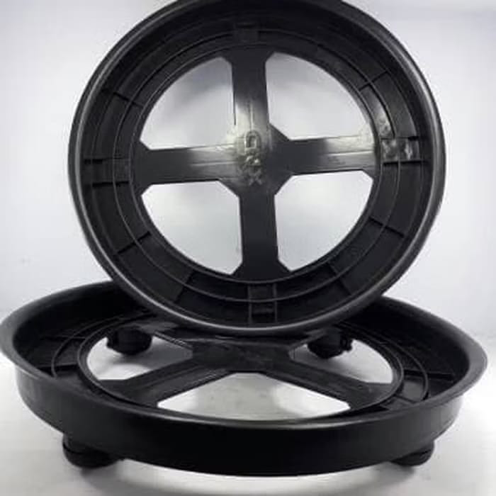 Tatakan Troli Tabung Gas Elpiji Galon Jerigen Dengan  Roda dan Tali Serbaguna TR05