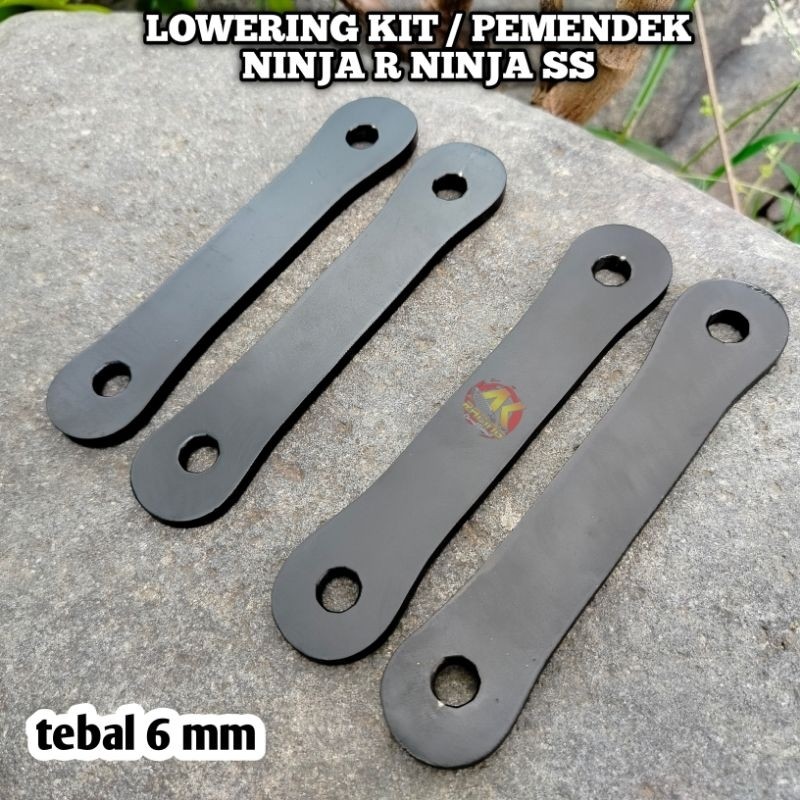 Lowering Kit Ninja R RR SS Pemendek Monoshock plat ARM Unitrack Ninja R Ninja RR