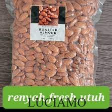 [  LUCIAMO ]  ALMOND PANGGANG / KACANG ALMOND PANGGANG 1KG / ROASTED ALMOND