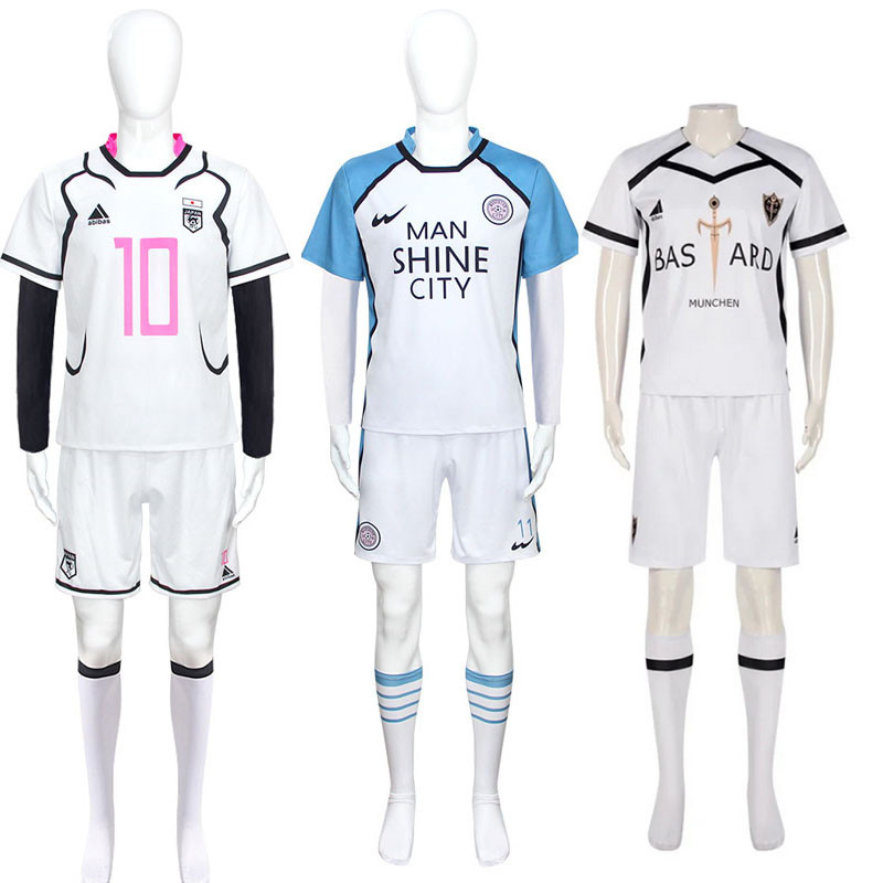 Japan Anime Blue Lock Itoshi Sae Cosplay Costumes Shidou Ryuusei Sports Jersey Oliver Aiku Soccer Je