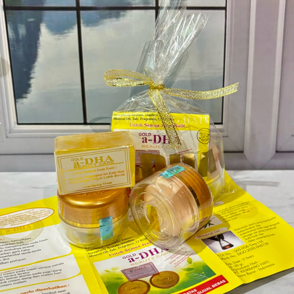 Cream a-DHA Gold MDS Original Tutup Timbul