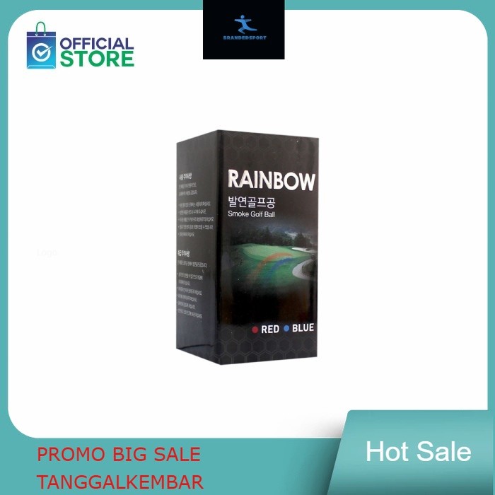 Smoke Golf Ball / Bola Golf Asap Rainbow