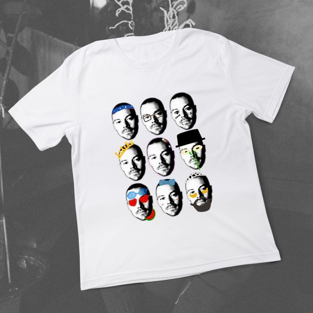 (COD) Buzzcut Harry Styles White T-Shirt (Kaos Putih Harry Styles)