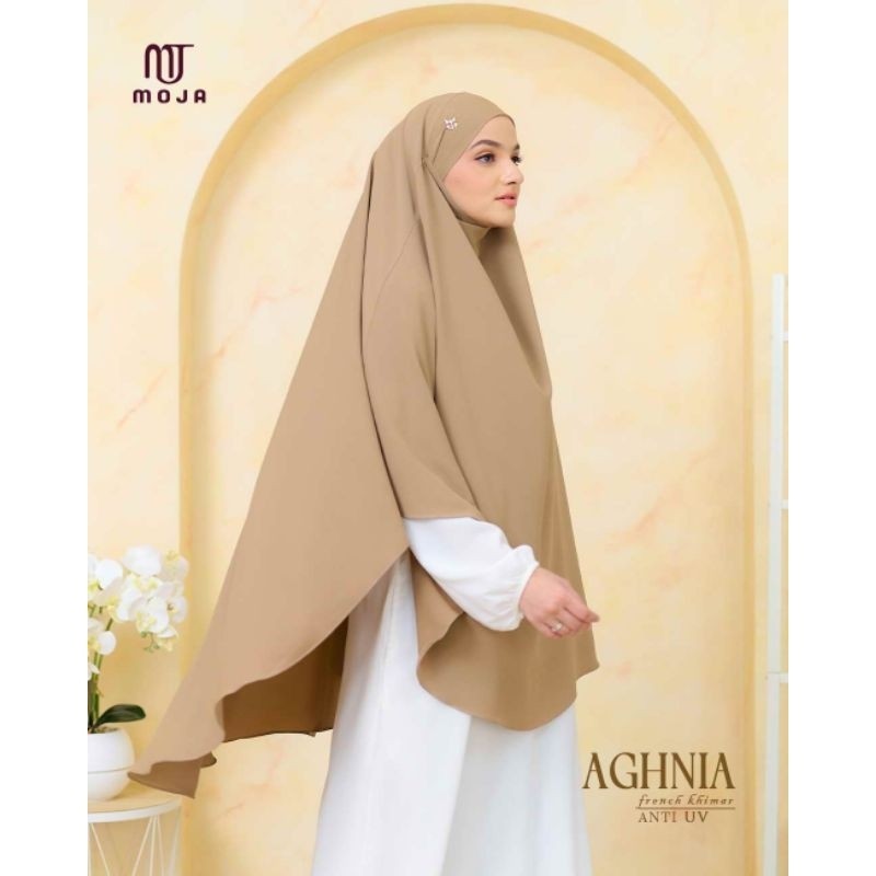 French Khimar AGHNIA Anti UV By MOJA~French Khimar Premium~Hijab Anti UV
