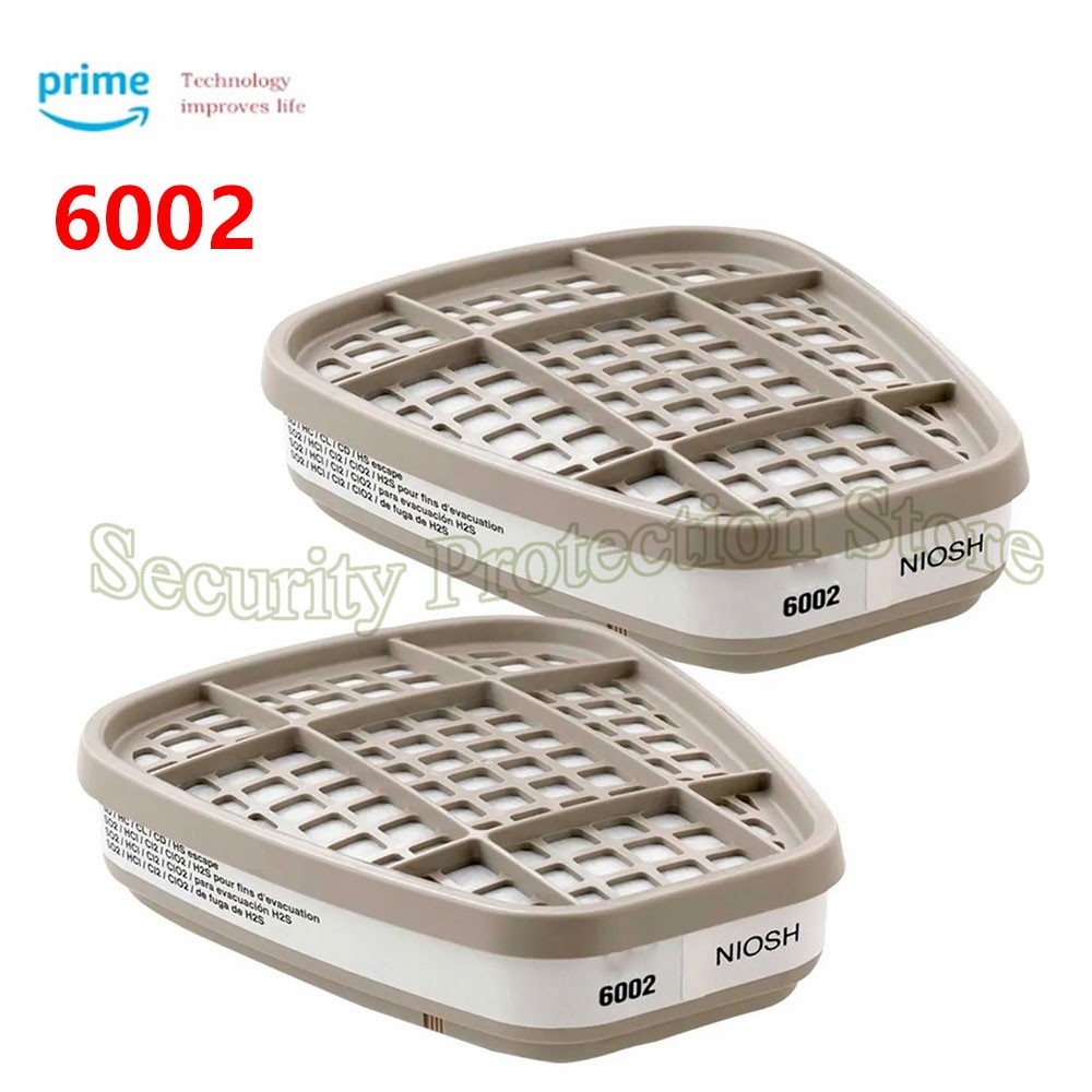 Respirator Cartridge 6002 Helps Protect Agat Acid Gases like lorine Hydrogen loride Sulfur oxide lor