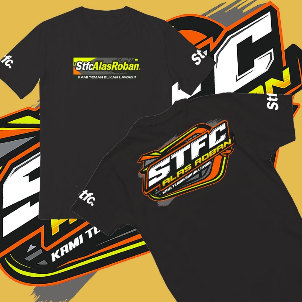 BAJU KAOS DISTRO STFC ALAS ROBAN // KAOS DRIVER // KAOS OBLONG PRIA WANITA TERBARU TERLARIS