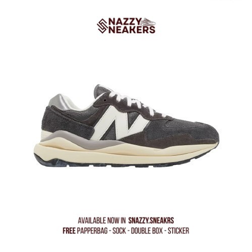 Sepatu New Balance M5740VL1 Dark Grey Sneakers Original unisex