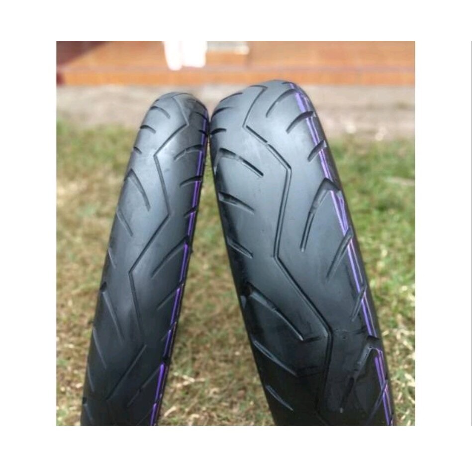 sepasang ban Vixion old Jupiter MX dll ukuran 120/70 90/80-17