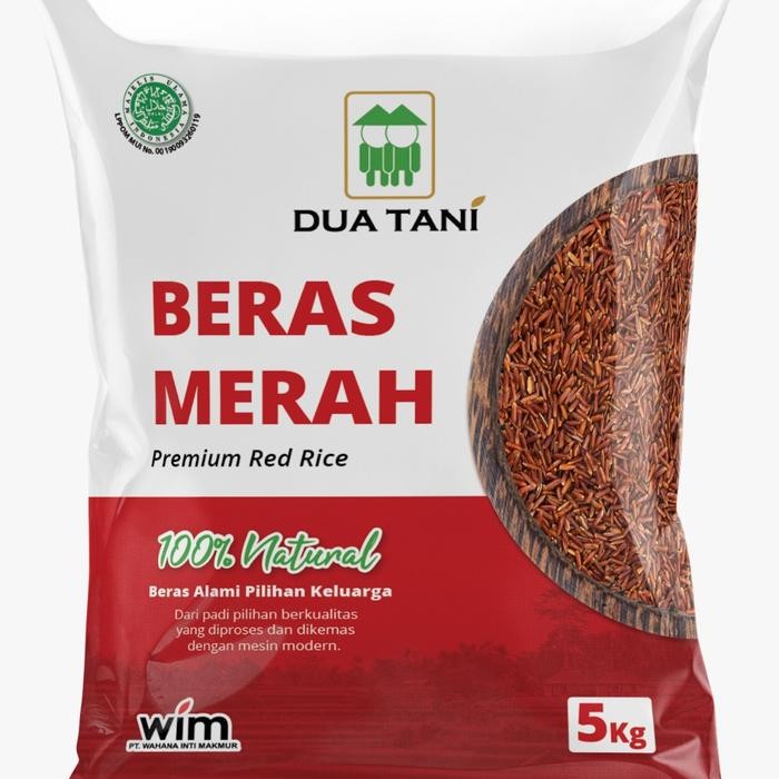 [SIMARI] Beras Merah Dua Tani 5Kg Premium