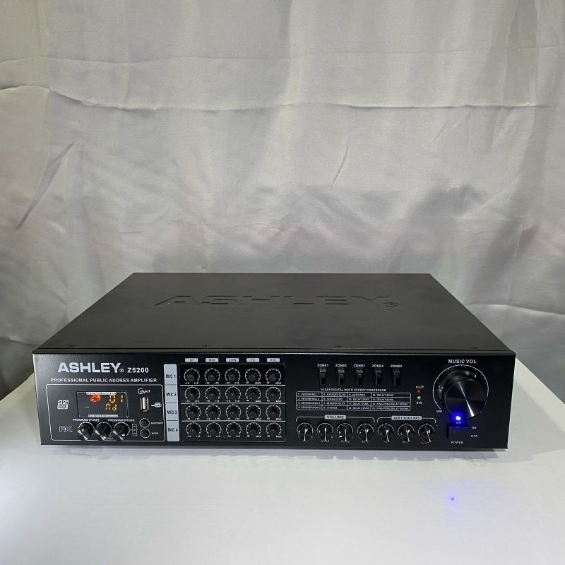 Power Amplifier ASHLEY Z5200 Z 5200 ampli TOA masjid Original