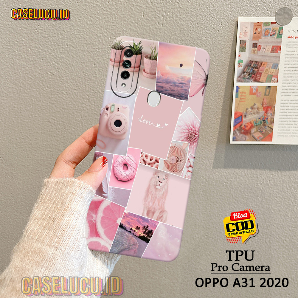 Casing Hp Oppo A31 2020 Terbaru - Fashion Case Aesthetic - Case Oppo A31 2020 - Soft Case Hp Oppo A3
