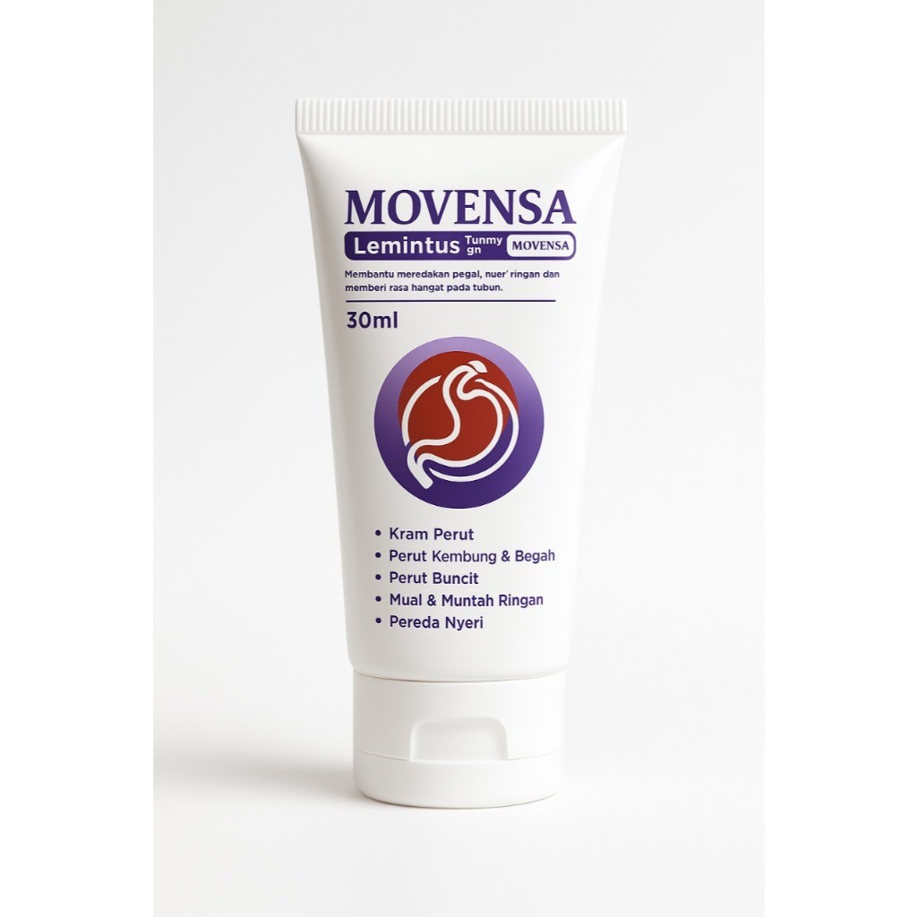 Movensa Soothing Gel Herbal Original Krim Gel Cream Efektif Atasi Nyeri Perut Karena Asam Lambung
