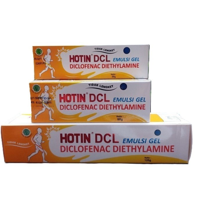 Hotin Hot In Cream DCL 120 gr || 60 gr || 30 gr (kkos)