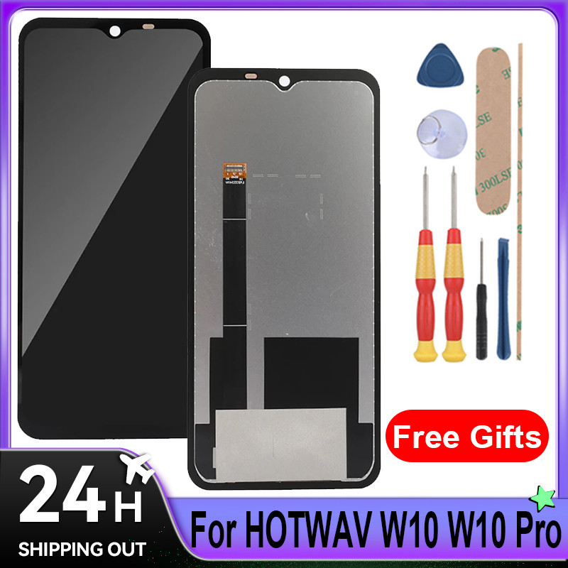 For HOTWAV W10 W10 Pro LCD splay + Tou Screen Full Assembly Mobile Phone Replacement Parts With Tool