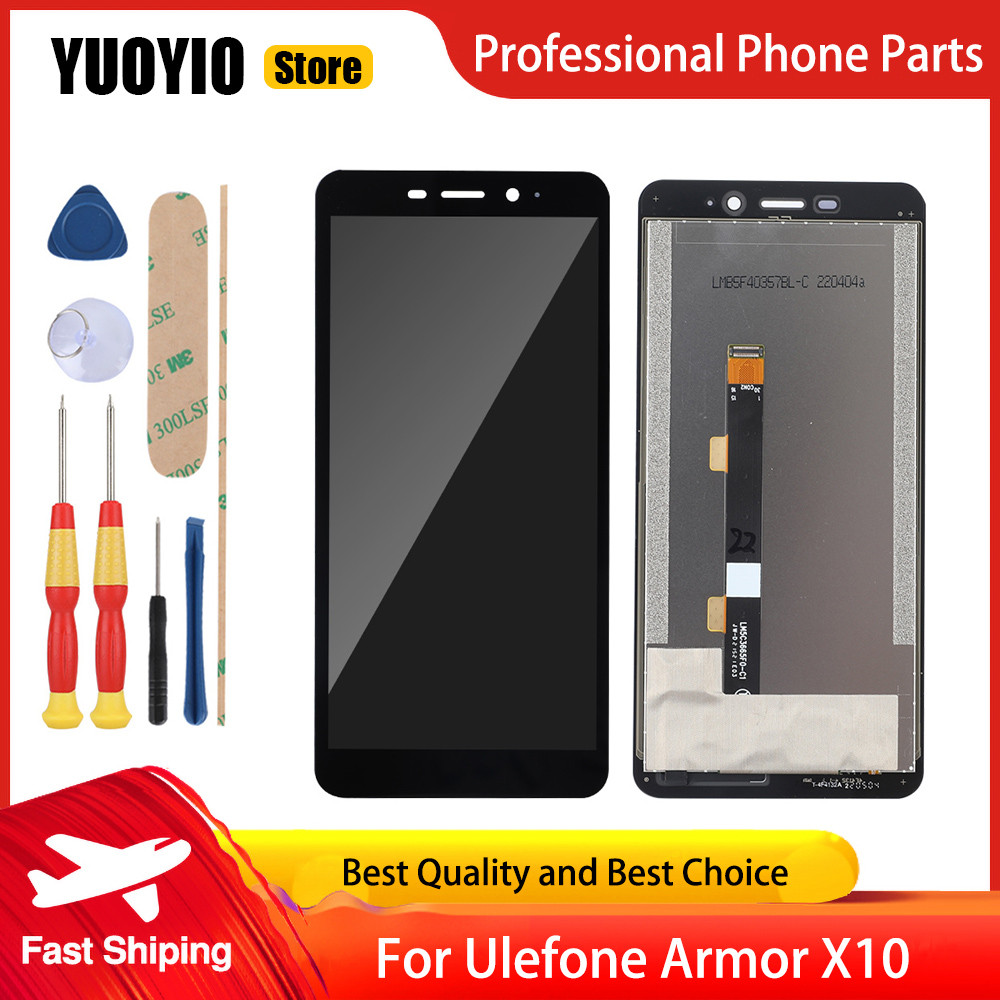 Tou splay For Ulefone Armor X10 Armor X10 Pro Armor X8 Power Armor X11 Pro LCD Screen gitizer Assemb
