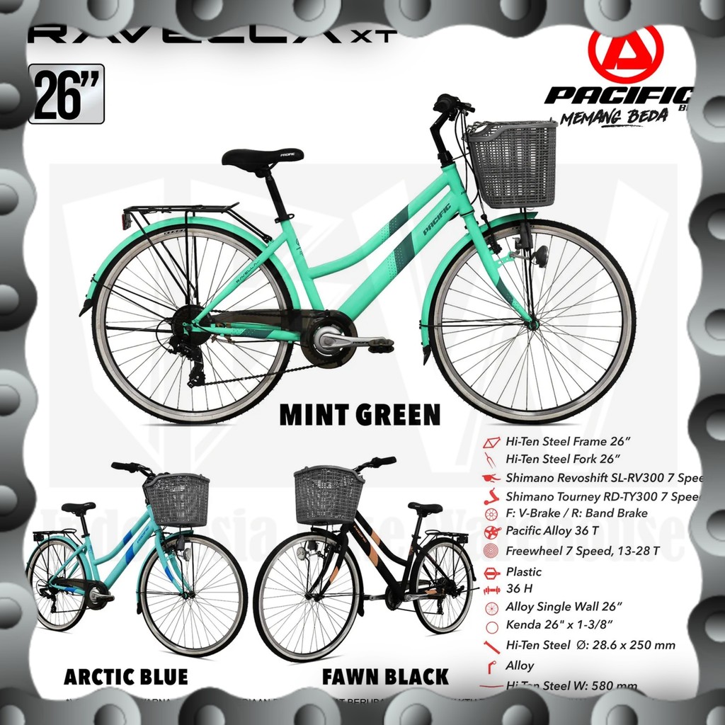 IBW - Sepeda CTB PACIFIC RAVELLA XT 26"