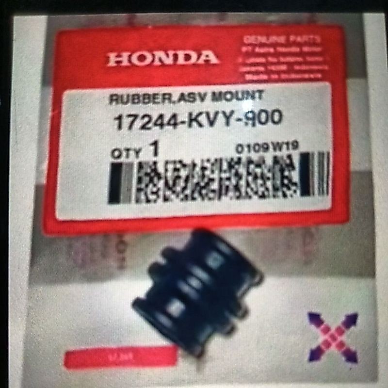 KARET AIR SUCTION VALVE BEAT CARBU SCOOPY CARBU ASV MOUNT BEAT CARBU 17244-KVY