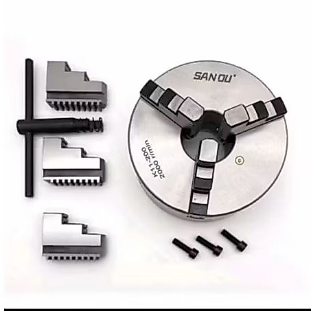 Claw bubut 10" 3 jaw San ou-chuck bubut