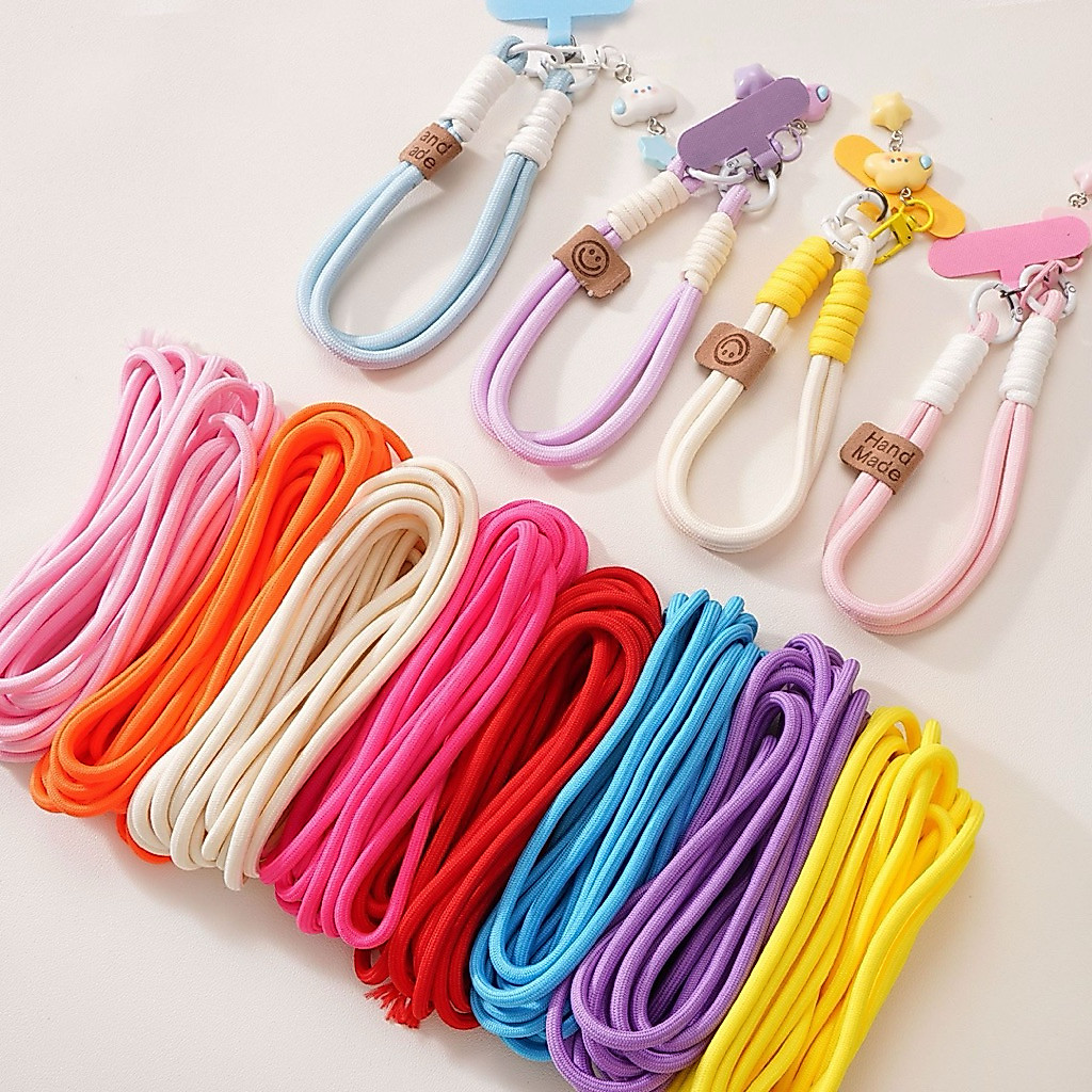 2METER Tali paracord 5mm tali phonestrap ganci tali outdoor serbaguna tali paracord warna warni