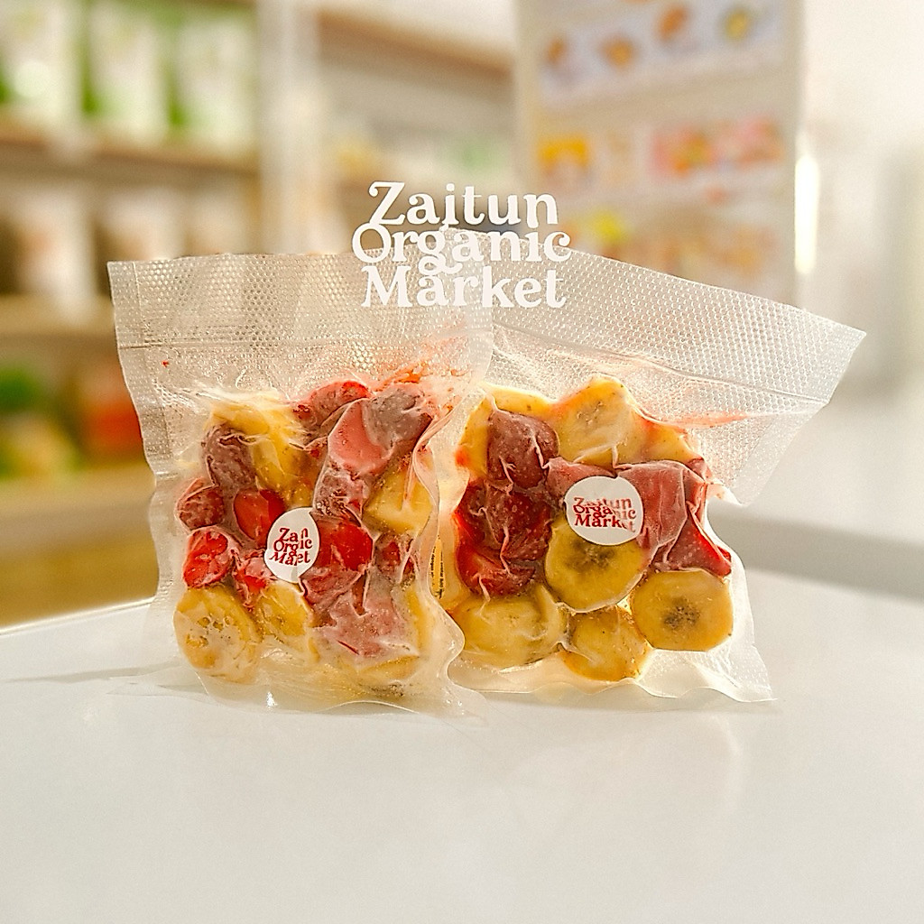 Smoothies banna berry | Smoothies buah naga pisang | Juice buah | Pisang merah | strawberry | Buah N