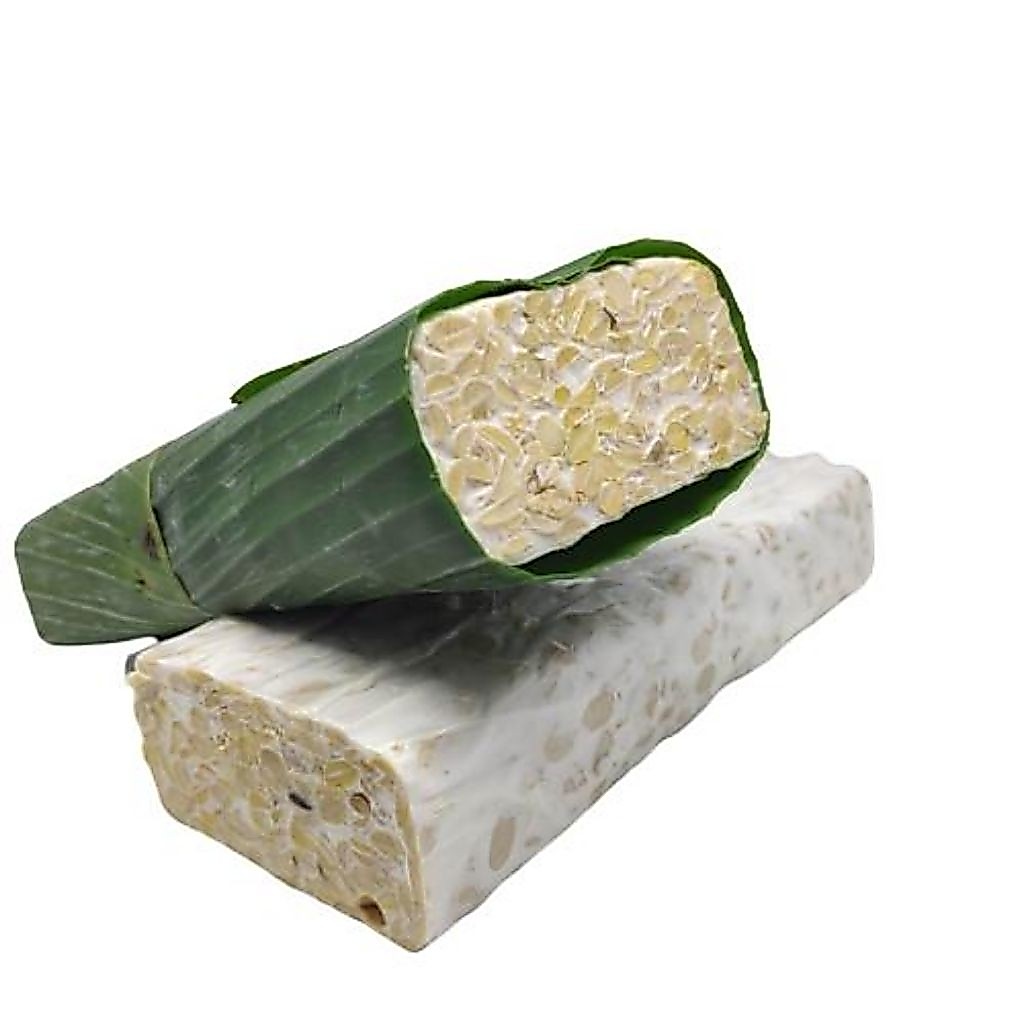 tempe daun tempe bungkus daun perpapan