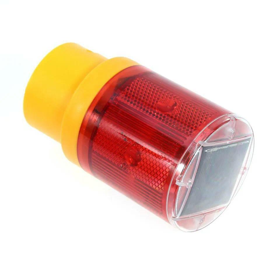 Solar Strobe Warning Light Car Traffic barrier lights Work Zone Flashing Traffic Strobe Lamp Signal 