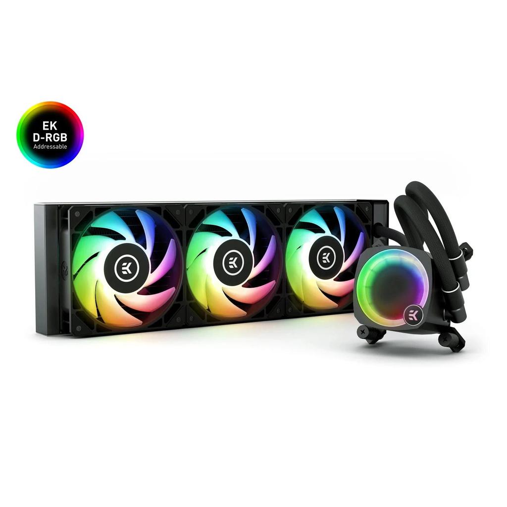 EK-Nucleus AIO CR240/360 Lux D-RGB CPU water cooling kit, 5V ARGB lamplight ,EKWB CPU integrated wat