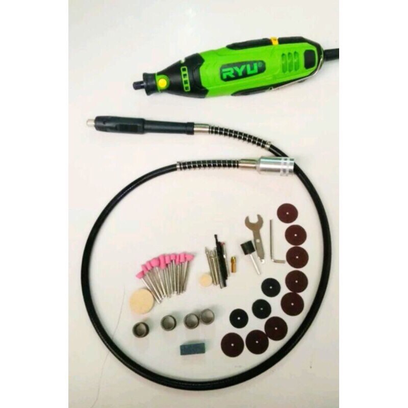 RYU MINI GRINDER SET 40 PCS / BOR TUNER - CUNER / BOR UKIR / KOREK MESIN / BONSAI     Berkualitas