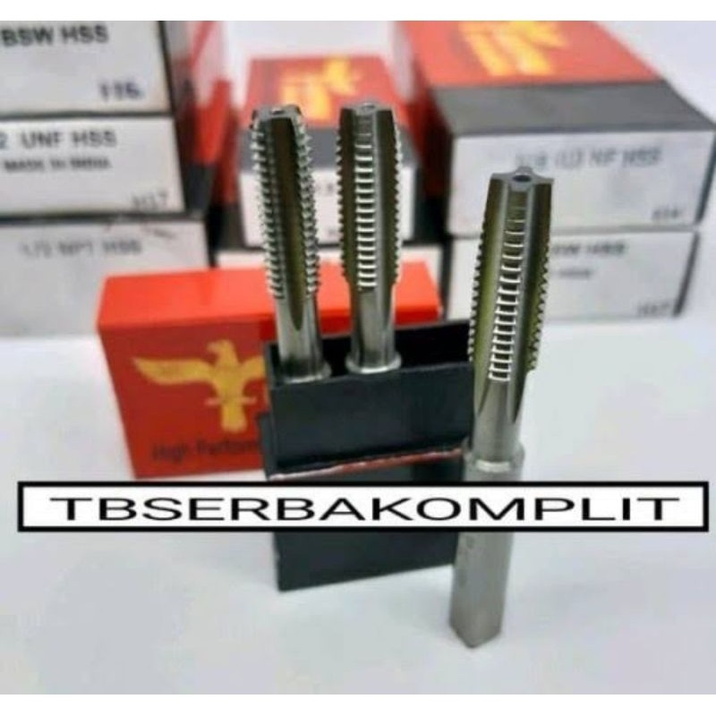 Totem Handtap HSS M3x0.5 M4x0.7 M4.5x0.75 M5x0.8 M6x1.0 M8x1.0 M10x1.25 M10x1.5 M12x1.25 M12x1.5 M12