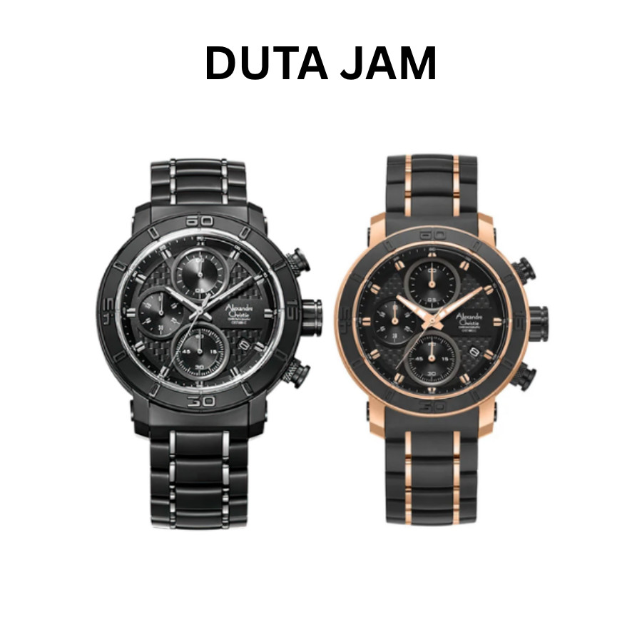 JAM TANGAN PRIA ALEXANDRE CHRISTIE AC6292 AC 6292 MCB ANALOG STAINLESS STRAP