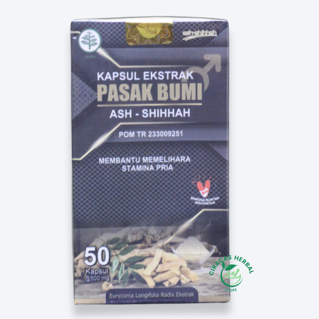 [ASLI PROMO] Kapsul Pasak-Bumi Ash-Shihhah 50 Kapsul Original wn